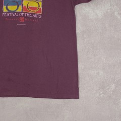 Anvil Vintage Sweetpea Festival T-Shirt X-Large Men’s 2000 USA Made Purple