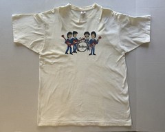 Vintage The Beatles Cartoon Animated Band T-Shirt – Size Extra Large (XL)