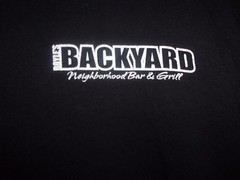 Palm Harbor Backyard Neighborhood bar n Grill black M t shirt