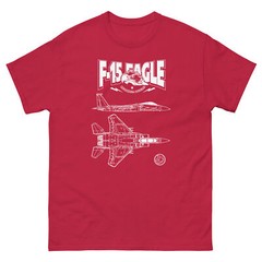 F-15 Eagle American Fighter Jet Clean Design T-Shirt