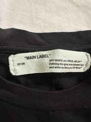 Off-White c/o Virgil Abloh Woman Rose Black Graphic Crew Neck Tee XS
