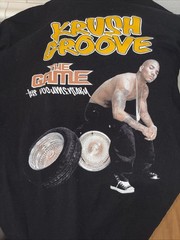 The Game Krush Groove Documentary Rap Hip Hop Graphic T-Shirt Black Large