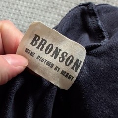 Bronson Shirt Men Large Blue Henley Short Sleeve Cotton Jersey Rib Cuff Tee Slim