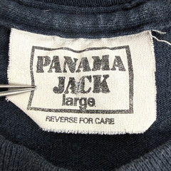 Vintage Panama Jack T Shirt 1990s Panama Jack Single Stitch Double-sided Adult L