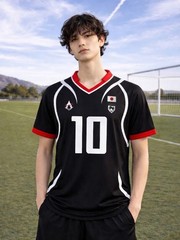 Blue Lock Anime Sae #10 Jersey , Anime Cosplay Tshirt for Men and Women