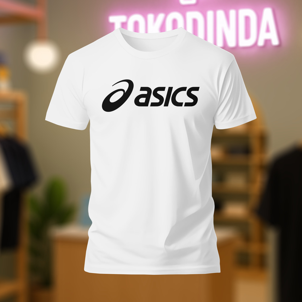 Asics Logo T-Shirt Funny Made In USA S-5XL