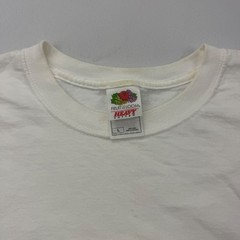 Fruit of the Loom T-Shirt Mens Large White New York Twin Towers Skyline Graphic