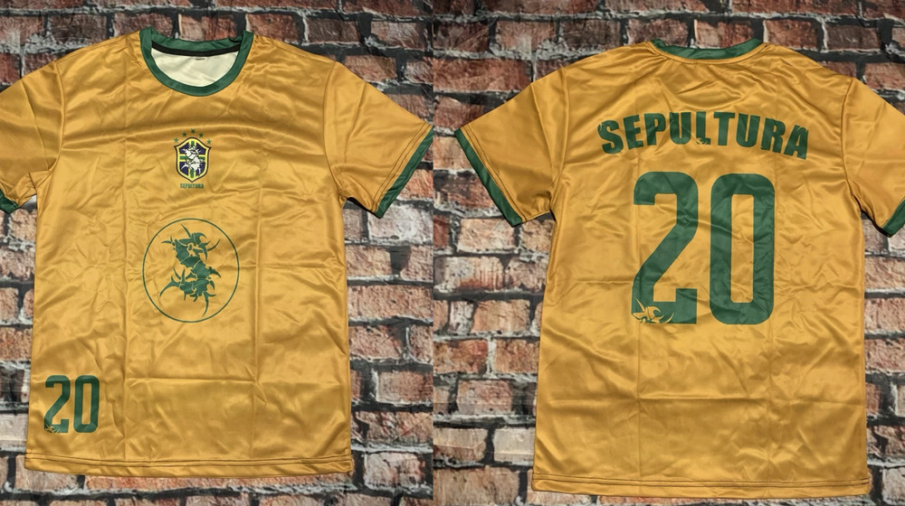Sepultura Brasil Thrash Heavy Polyester T Shirt Full Size S-5XL