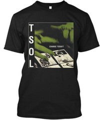 Limited New Popular T.S.O.L. Change Today American Music Graphic T-Shirt S-4XL