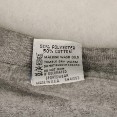 CAL CRU Vtg 90s Myrtle Beach, SC Sailboat Heather Gray Graphic T-SHIRT Men’s XL