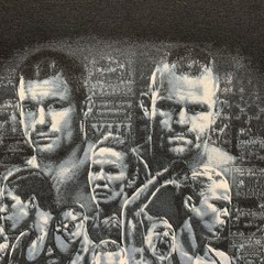 Men’s T Shirt UFC 25 Lots Of Fighters Graphic Reebok Size Medium Thin Black