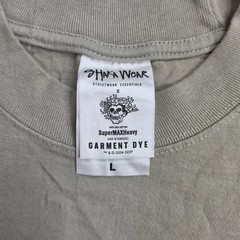 Shaka Wear Grateful Dead Steal Your Face Embroidered Tee L Beige