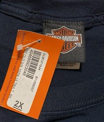 Harley Davidson 2XL T-Shirt NWT Black Tee Graphic Milwaukee 105th Anniversary