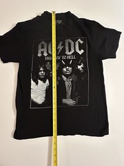 AC/DC Highway To Hell Shirt Size small Rock Tee Angus Young