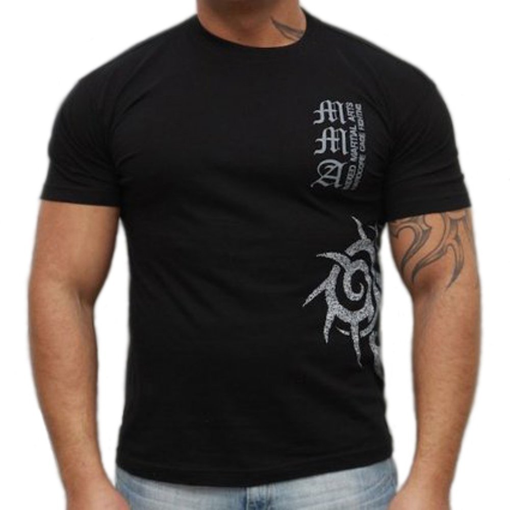 Dirty Ray Martial Arts MMA Fighter Men’s Short Sleeve Herren Kurzarm T-Shirt K24