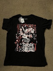 DC COMICS/WARNER BROS.: SUICIDE SQUAD T-SHIRT, size Large, NEW W/TAGS Uni-sex