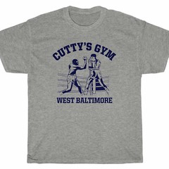 CUTTY’S GYM T-Shirt – The Wire BOXING Baltimore Barksdale – Sizes SMALL – 5X