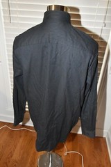 Perry Ellis Men’s Striped Button Down Shirt Cotton LS Size L CHEST 46 NWT