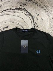 Fred Perry Crew Neck T-shirt Night Green Ocean BNWT Size Small Men’s 213717
