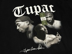 2025 2pac Tupac Shakur “3 photos” T-Shirt – Men’s XL – Hip-Hop/Rap NEW
