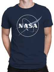 Officially Licensed NASA Logo Vintage Men’s T-shirt