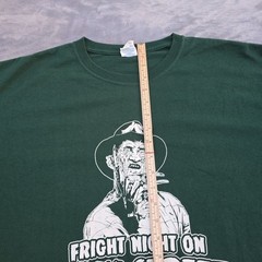 Freddy Nightmare On Elm Street Fright Night On Main Street Men’s Size L Green