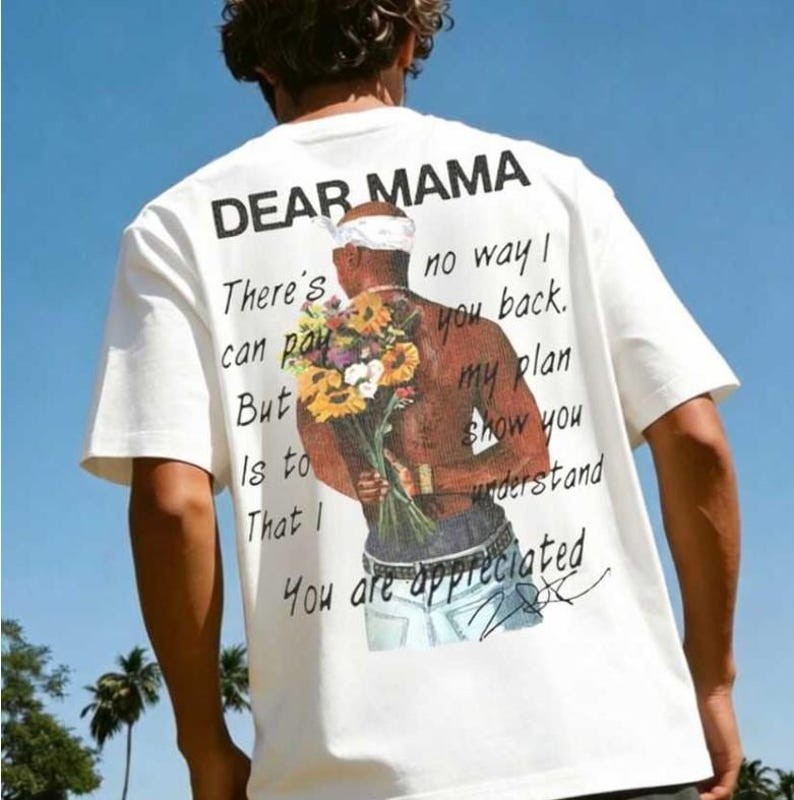 Dear mama vintage 90s graphic tshirt, mother hood tshirt