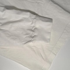 LL Bean Mens Shirt Size Large Tall White High Neck Long Sleeve Classic
