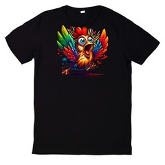 Funny Chicken Face T Shirt