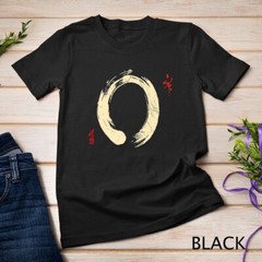 Buddhism Meditation Yoga Bonsai Zen Enso Circle Goa Karma Om Unisex T-shirt