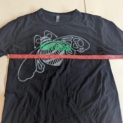 District Made Tequila Patrón Logo Graphic Print T-Shirt Black Men’s Size M