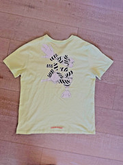 CHROME HEARTS & MATTY BOY Rare “Lust” T Shirt Lime Green XL PTP 24″