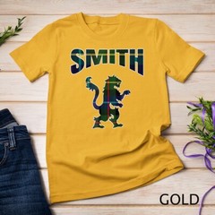 Smith Clan Kilt Tartan T-Shirt Lion Namesake Scottish gift Unisex T-shirt