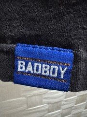 Vintage BADBOY Men’s XL Remember Frank White Graphic Print Crew Neck Tee Black