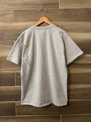 Vintage Discovery Channel TV Promo Grey Graphic T Shirt Size Large 90s Y2K Logo