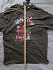 AKOO Men’s 4XL Olive Graphic T-Shirt NWT Big & Tall 100% Cotton Crew Neck Tee
