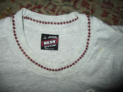 vtg 80s 90s EMBROIDERED APPLIQUE T SHIRT Heart USA Flag Lace Country Charm Large