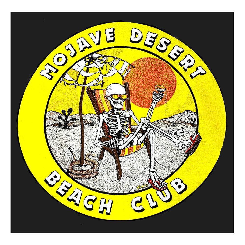Mojave Desert Beach Club T-Shirt Vintage Design