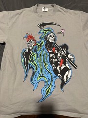 Warren Lotas x Matty Boy Grey Tee SIZE LARGE NEW 100% AUTHENTIC