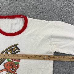 Vintage Kenya 1984 Los Angeles Olympics Shirt Mens Medium Ringer 80s Sport USA