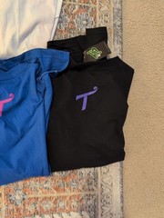 10X Two In The Shirt “Tits” Tees New All XL READ 8 TAGS 2 WITHOUT BUT NEW RARE