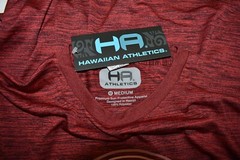 Hawaiian Athletics Mens Isalnd Life Aloha Natural Paradise Red Shirt NWT Medium