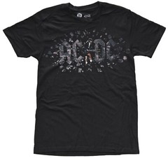 AC/DC Angus Young Logo Black Men’s Graphic T-Shirt New