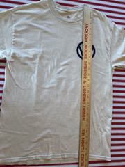 NEW Volkswagen VW Van Dream Big Take The Bus Men’s Size M Tan T-Shirt – B38