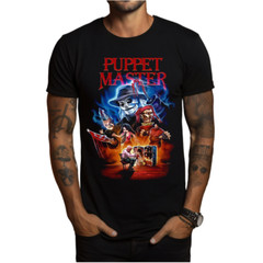 Puppet Master Movie Horror T-Shirt Black S-3XL