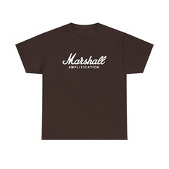New Marshall Amplifie Logo Black/White/Grey/Navy and More T-Shirt Size S-5XL