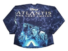Atlantis The Lost Empire Sz Medium Adults 25th Anniversary Spirit Jersey Disney