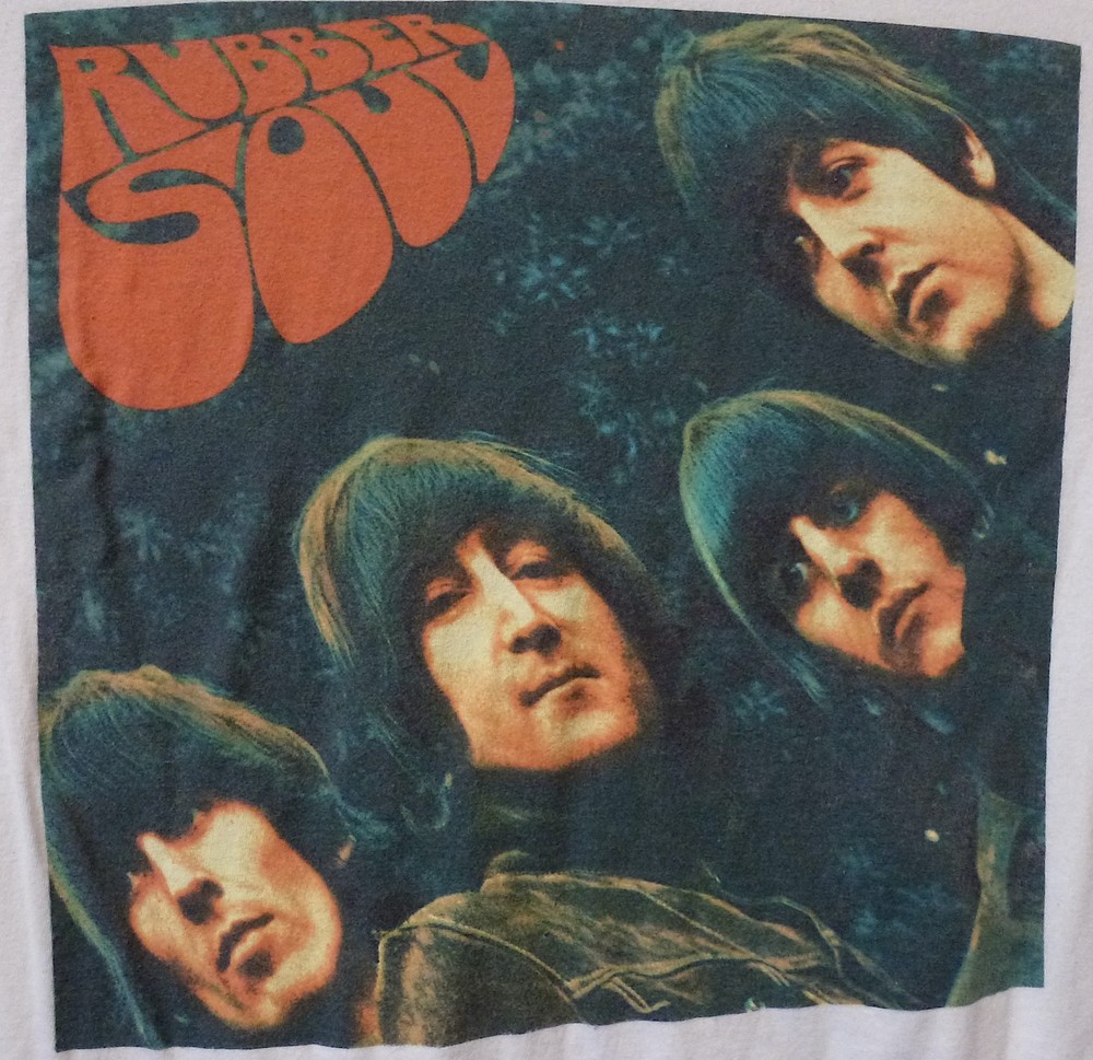 T-Shirt The Beatles Rubber Soul