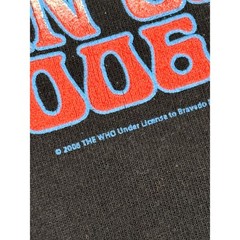 The Who Live In Concert 2006/07 Tour T-Shirt Mens Medium Black Anvil Rock Band