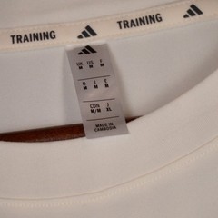 Adidas Puremotion Tee Mens M Chalk White Training Climacool Athletic Shirt